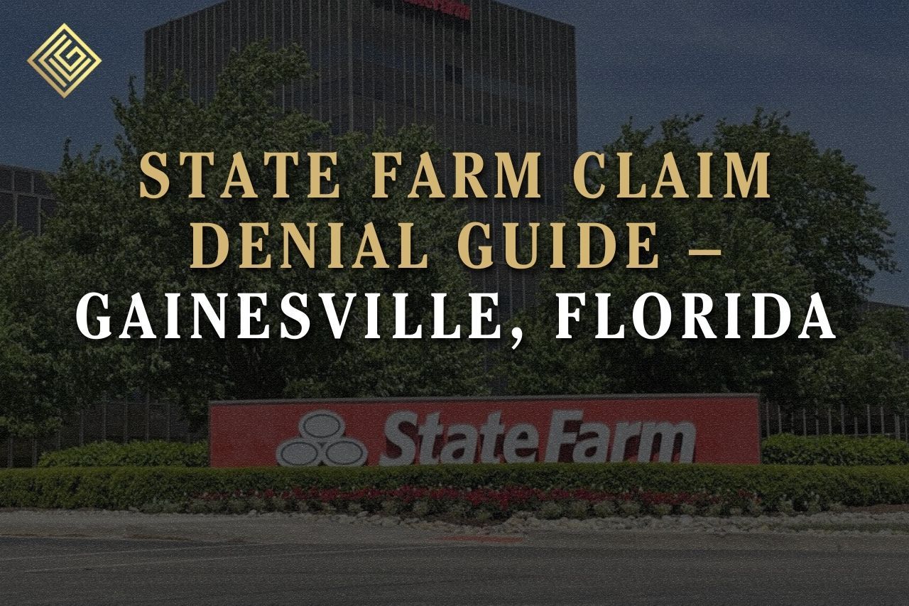 State Farm Claim Denial Guide – Gainesville, Florida