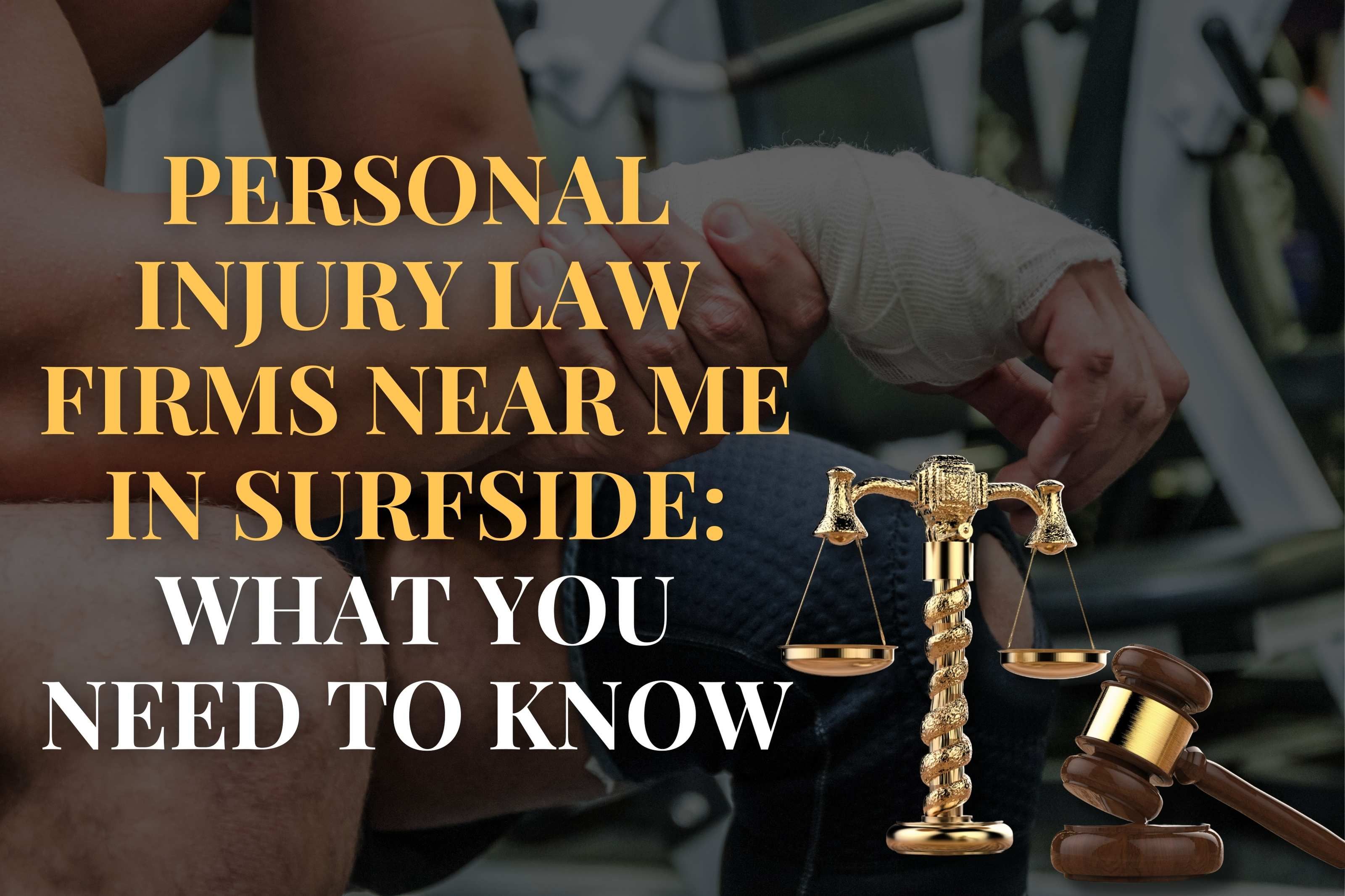 Personal Injury Law Firms Near Me in Surfside: What You Need to Know