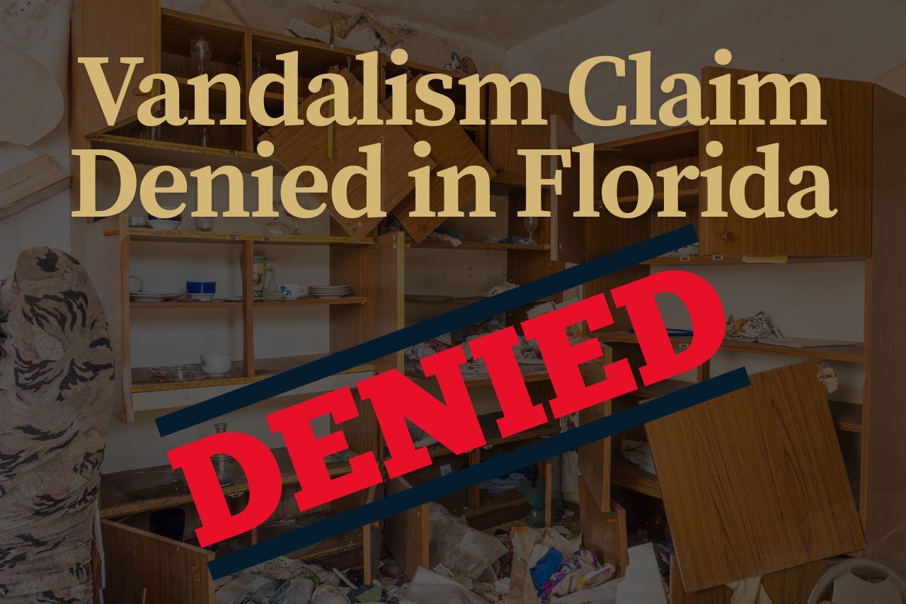 Vandalism Claim Denied in Florida? Here's How to Appeal and Win