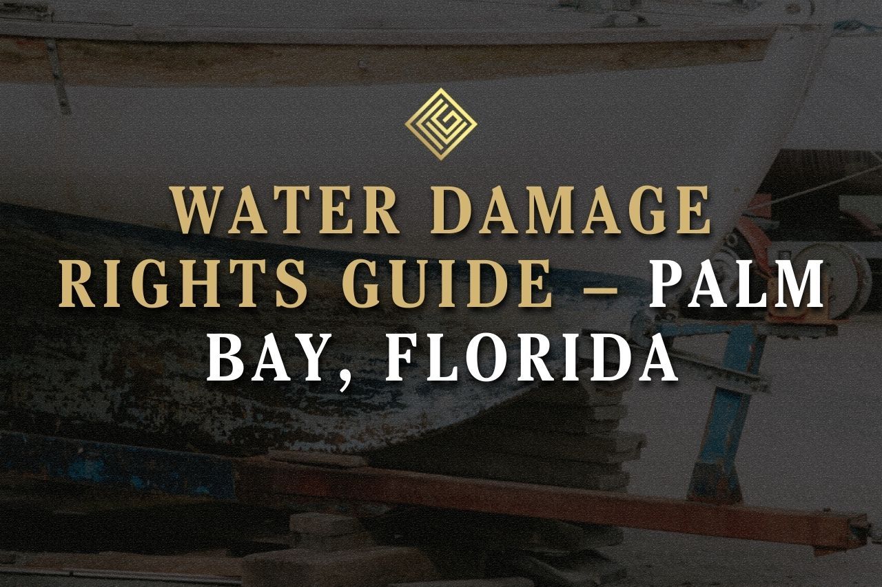 Water Damage Rights Guide – Palm Bay, Florida
