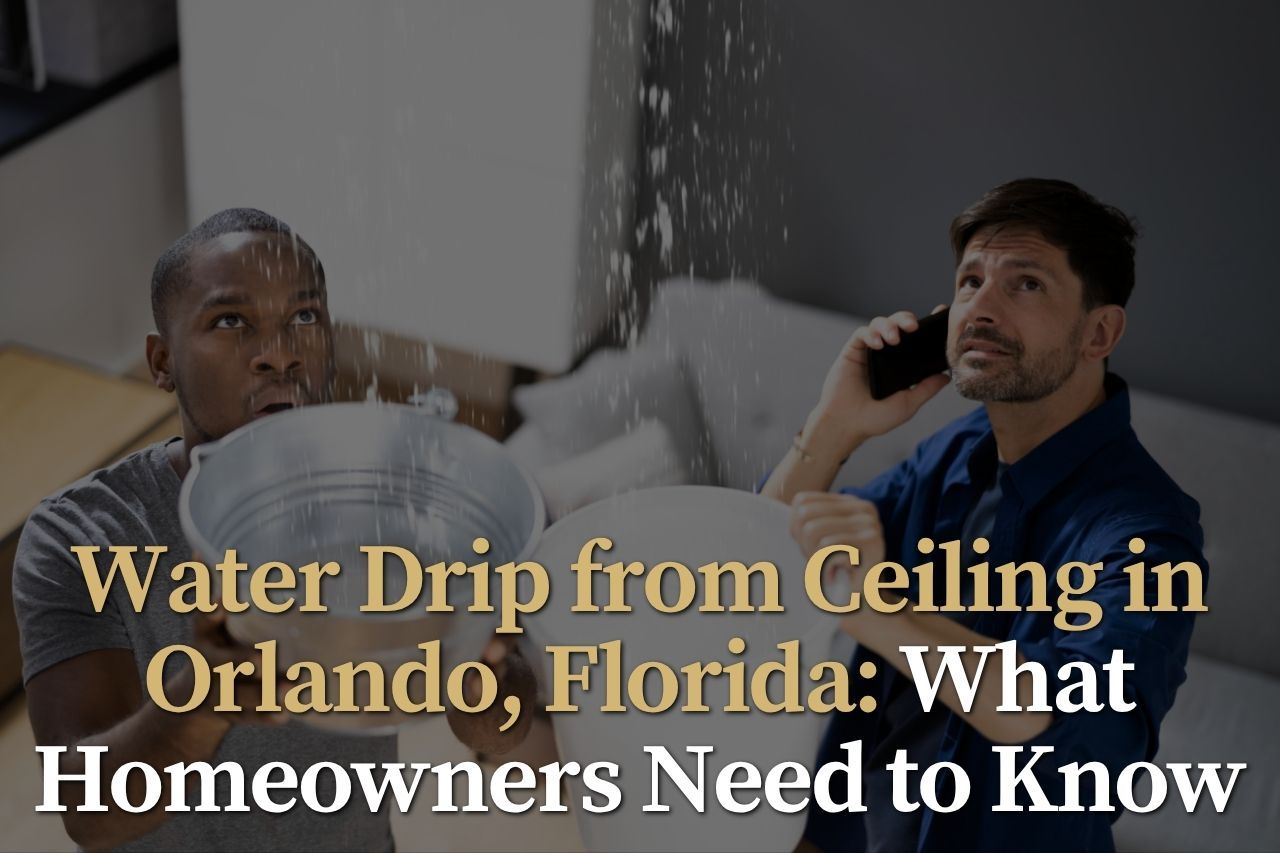 Water Drip from Ceiling in Orlando, Florida: What Homeowners Need to Know
