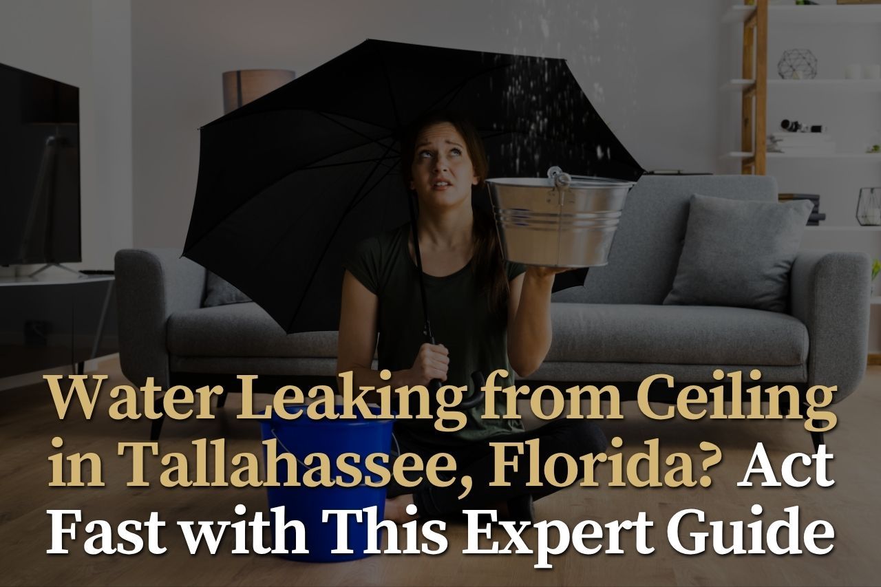Water Leaking from Ceiling in Tallahassee, Florida? Act Fast with This Expert Guide