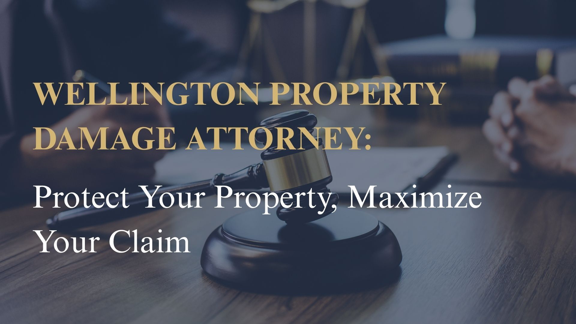 Wellington Property Damage Attorney Protect Your Property, Maximize Your Claim