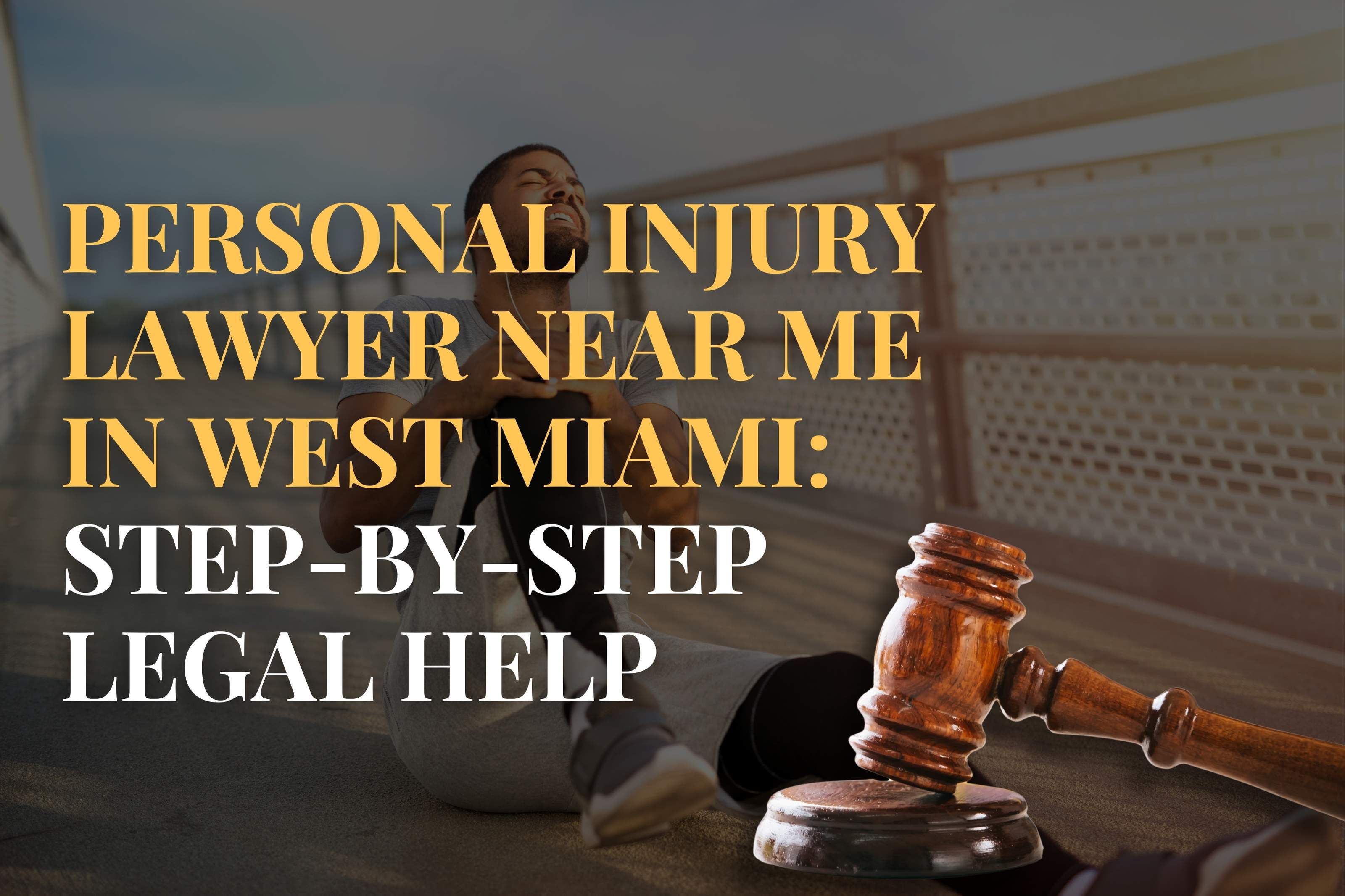 Personal Injury Lawyer Near Me in West Miami: Step-by-Step Legal Help