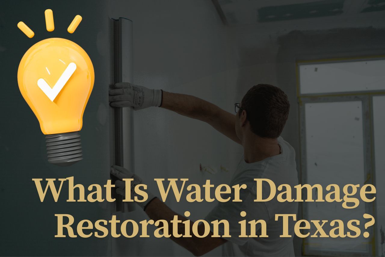 What Is Water Damage Restoration in Texas?